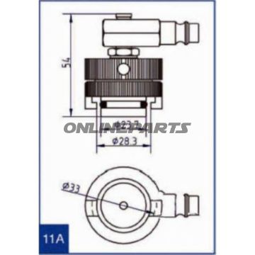 Connection Cover No.11 Aate 03.9302-0921.2