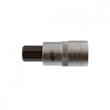 Allen Socket 12Mm 1/2" Drive55mm Long Jmp - 6 Sided Hex