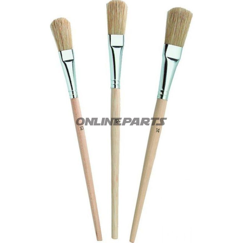 Enamel Paint Brush Set3 Piece Set