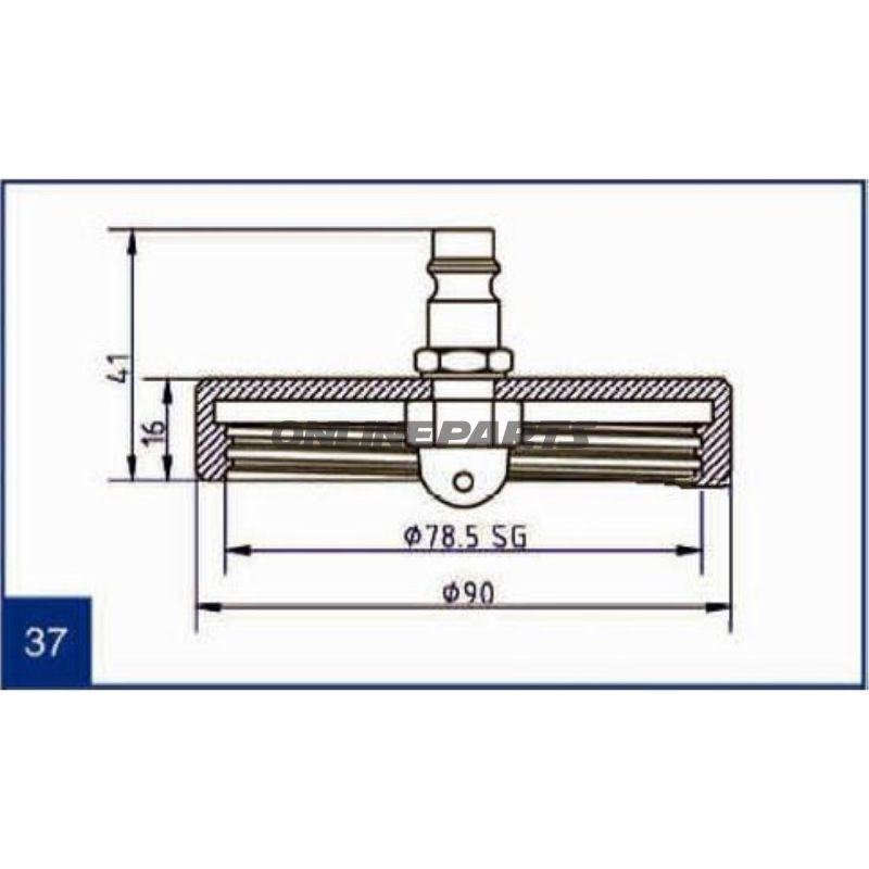 Connection Cover No.37Ate 03.9302-0736.2