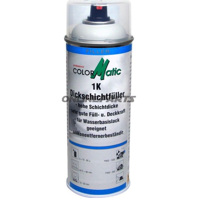 Filler Acryl 1K 400Mlhellgrau Colormatic Hg2