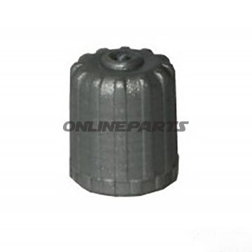 Plastic Schrader Valve Cap Greypack Of 25