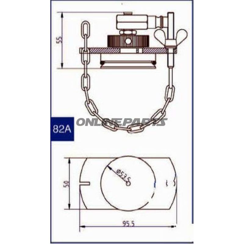 Connection Cover No.82 Aate 03.9302-0929.2