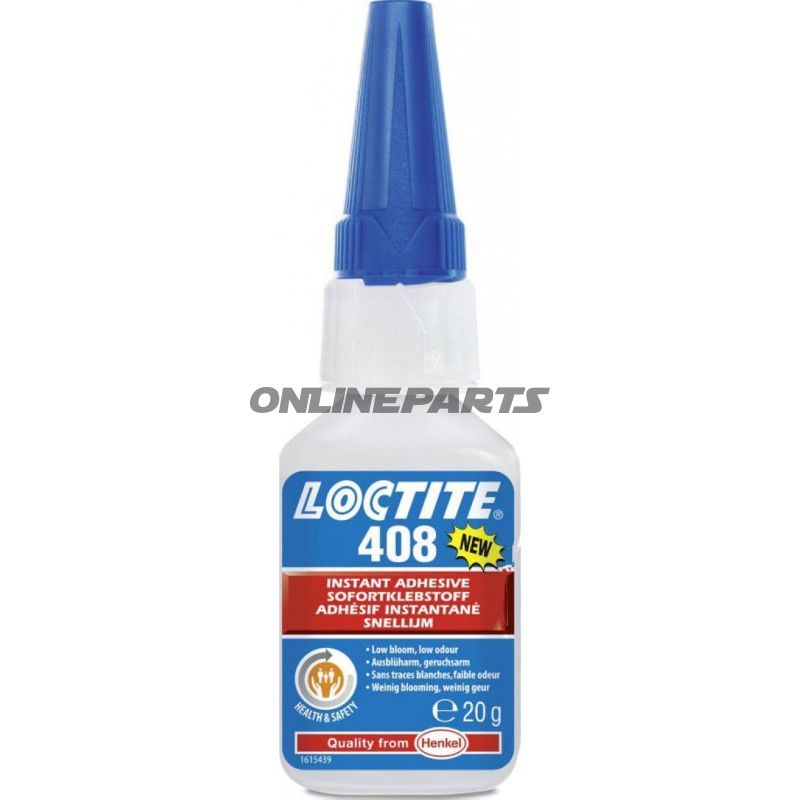 Sofortklebstoff 408 20G Loctiteplastic