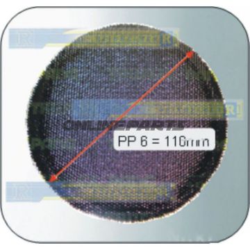 Tube Patch Round116mm