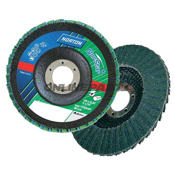 Fächerschleifscheibe 115 K40norton Alternative: 5648886
