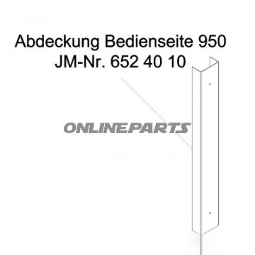 Cover Bedienseite950 Mm Jmp Fox 4000 H