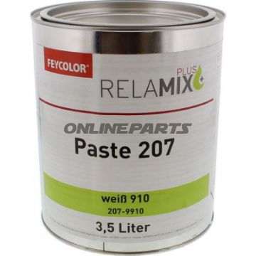 Pigmentpaste 207 910 3.5 Literwhite