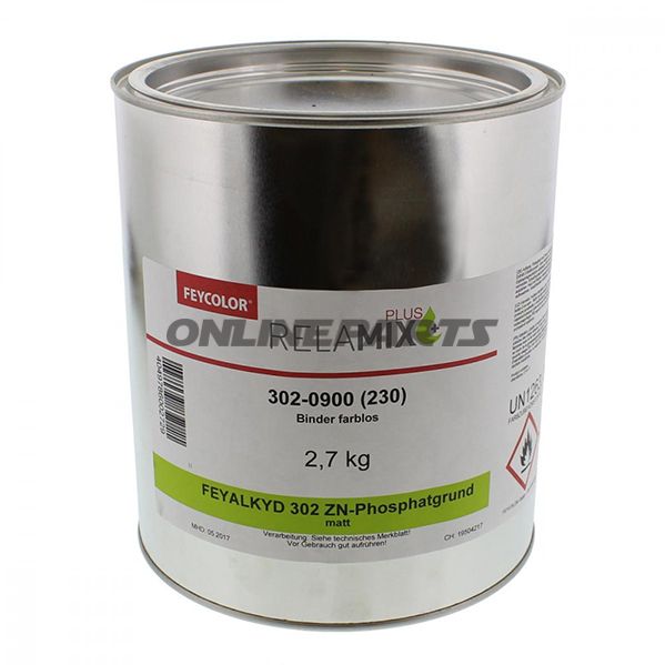 1K Zink Phosphatg 302 2.7Kgfeyalkyd Colourless