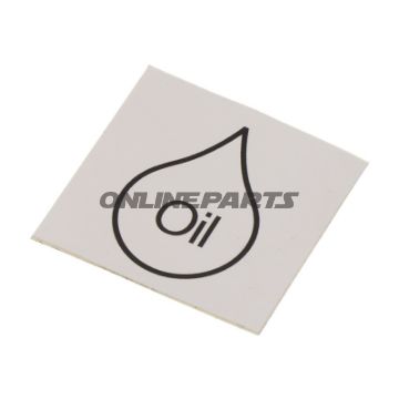 Adhesive Label Pag Oilwhite Hgs Husky 300
