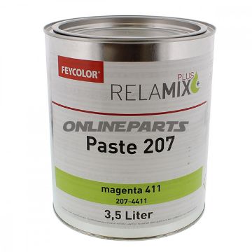 Pigmentpaste 207 411 3.5 Litermagenta