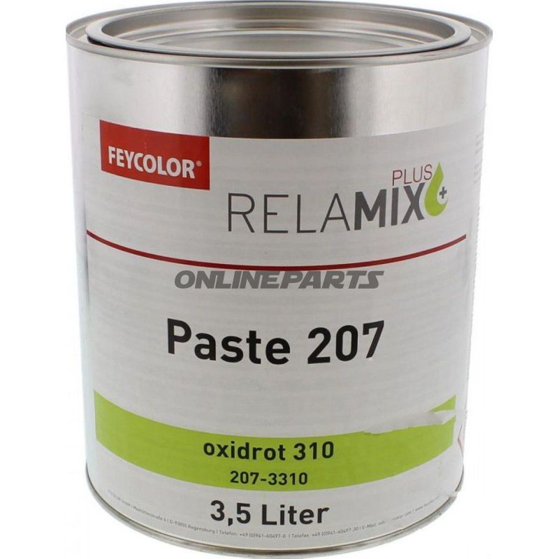 Pigmentpaste 207 310 3.5 Literoxidrot