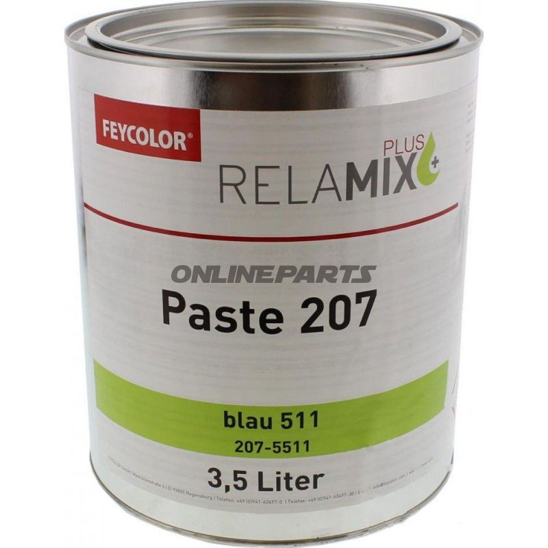 Pigmentpaste 207 511 3.5 Literblue