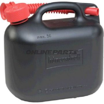Fuel Container 5L Blackwith Childproof Top