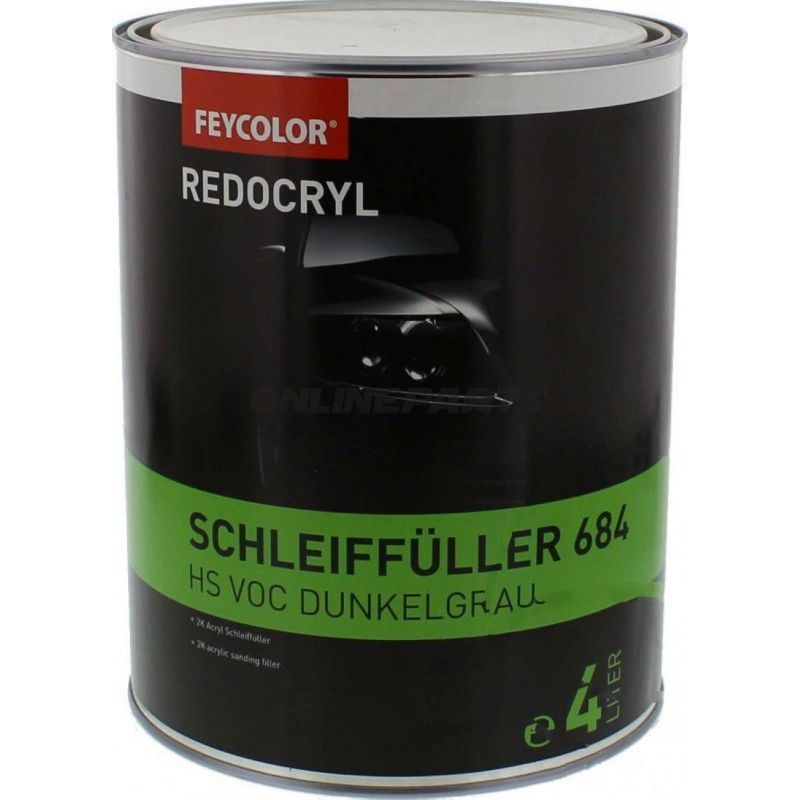 Primer Filler 2K Acryl 4Ldungrau Redocryl Hs 684