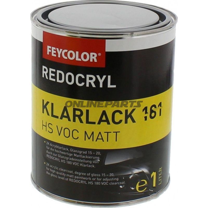 Klarlack 2K Matt 1000 Mlredocryl Hs 181