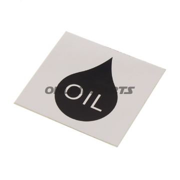 Adhesive Label Oilblack Hgs Husky 300