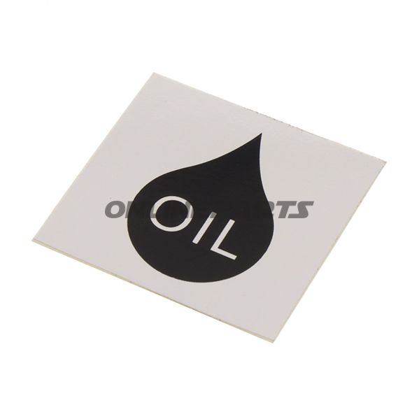 Adhesive Label Oilblack Hgs Husky 300
