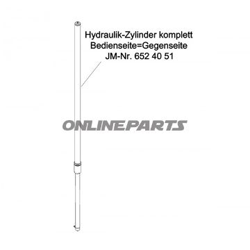 Hydraulic Cylinder Completejmp Fox 4000 H