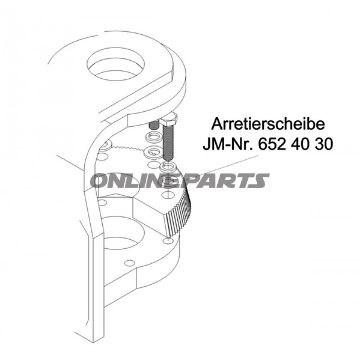 Arretierscheibejmp Fox 4000 H
