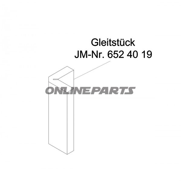 Gleitstuecksatzeine Seite Jmp Fox 4000 H