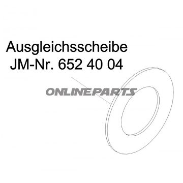 Ausgleichsscheibe Rollejmp Fox 4000 H