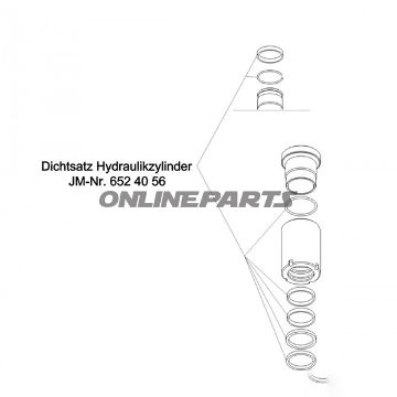 Seal Kit Hydraulikzyljmp Fox 4000 H