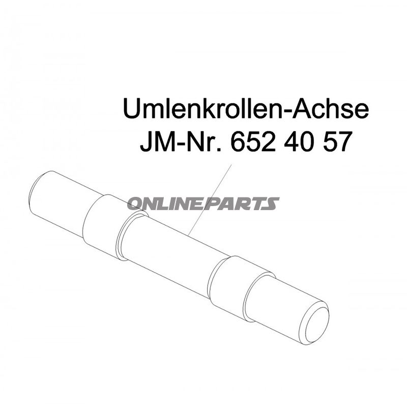 Umlenkrollen-Achsejmp Fox 4000 H