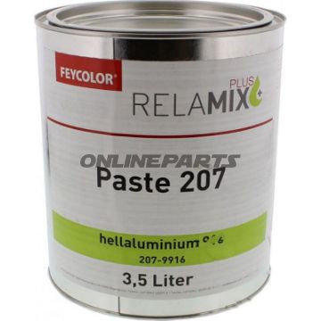 Pigmentpaste 207 916 3.5 Literhellaluminium