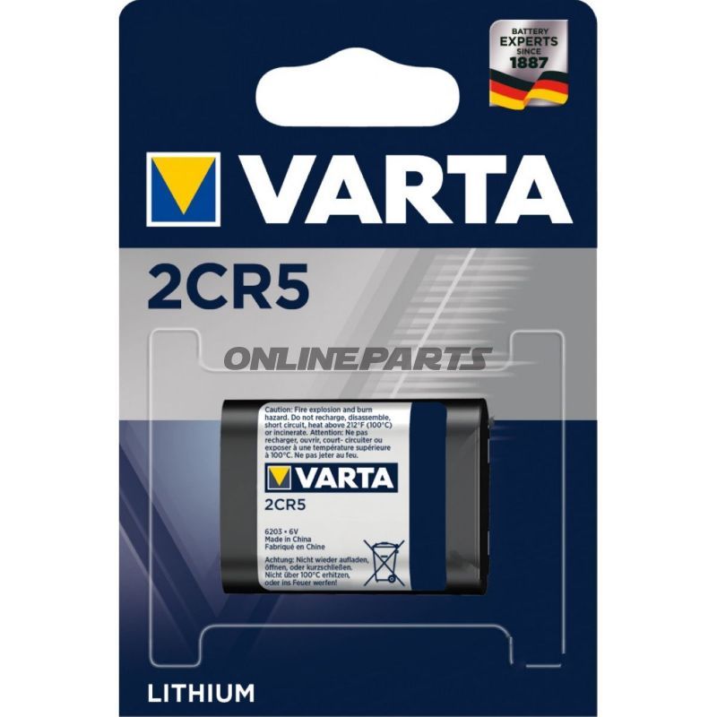 Battery 2Cr5 Va1er Blister Professional Lithium-Ionen