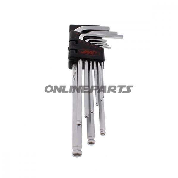 Winkelschr Dreher Kit 9Tlg Jmp1.5-10.0 Mm Kugelkopf