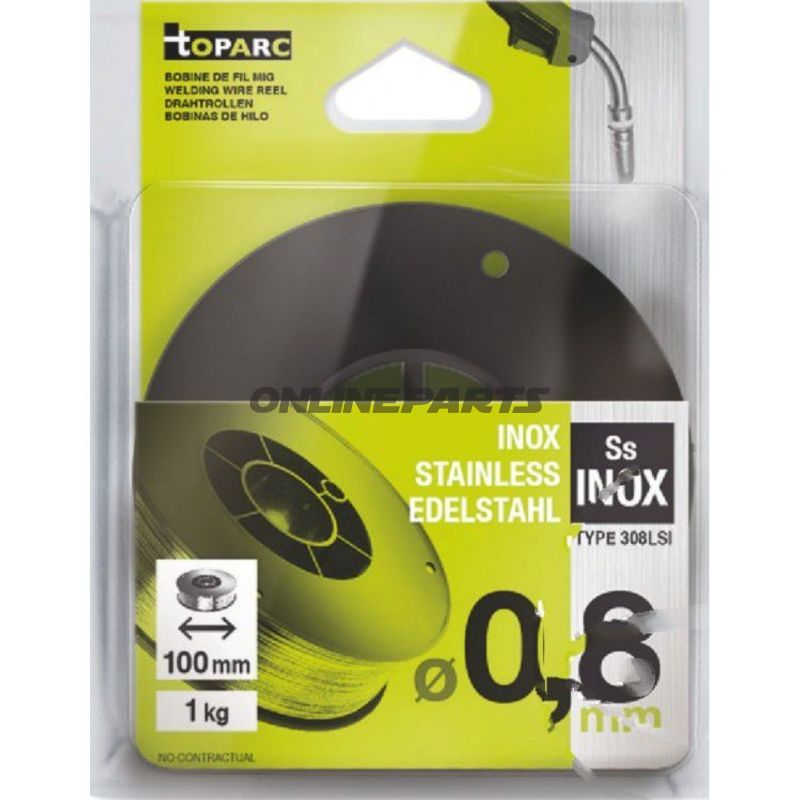 Massivdrahtspule 100 Mmstainless Steel 0.8 Mm. 1 Kg