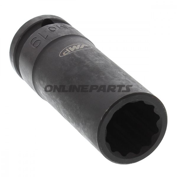 Kraft-Stecknuss 12 Kant 1/2 Zoll 22 Jmplength 82Mm