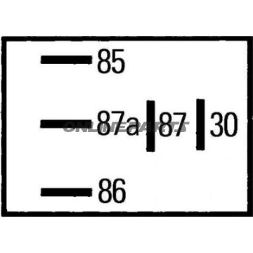 Hella Changeover Relay 5-Pinshunt Relay