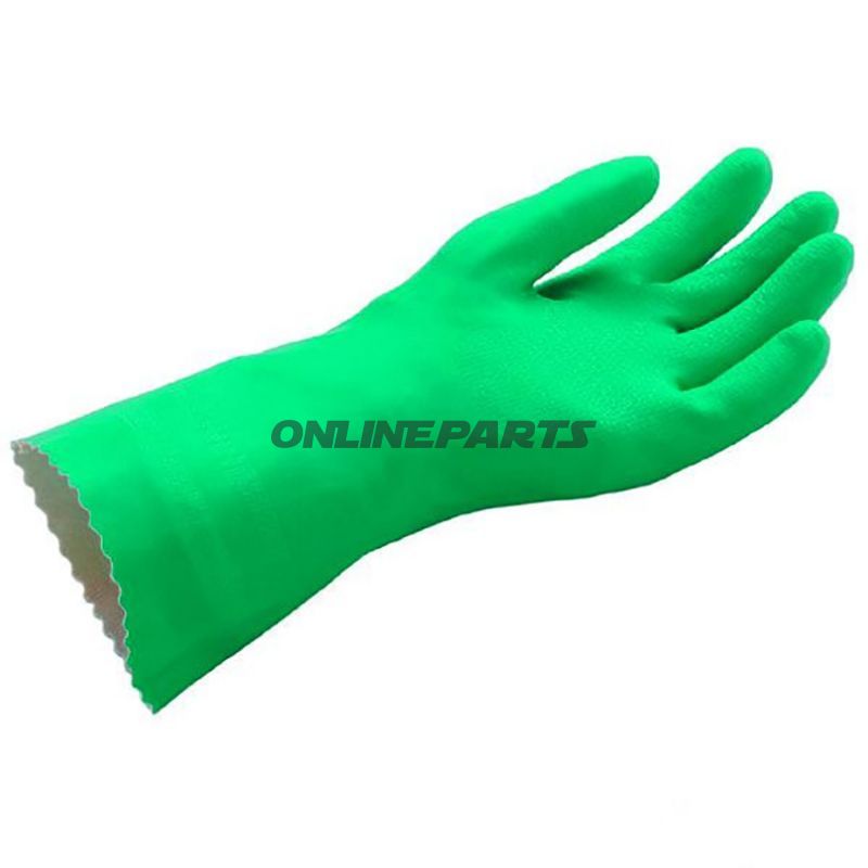 Work Gloves Nitrilgreen Baumwollstrick Gr.9