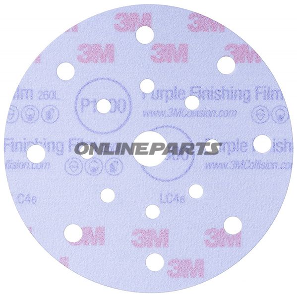 Grinding Wheels Klett150 K2000hookit 260L+ Purple 17L