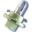 Bulb 12V1.3W B8.4Dsockel Grün