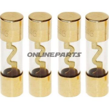 Glass Fuse Kit 20Aagu Cont: 4 Pcs