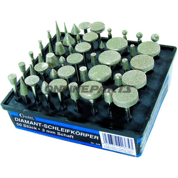 Schleifstifte Kit 50 Tlg3 Mm Schaft