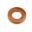Seal Ring Nozzle Holder7 X 13.6 X 1.6 Mm Kupfer