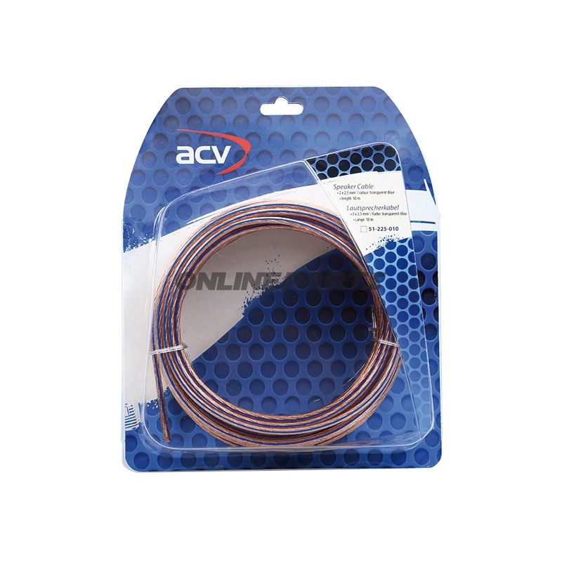 Cable For Lautsp 2X2.5010 M Transparent/Blue