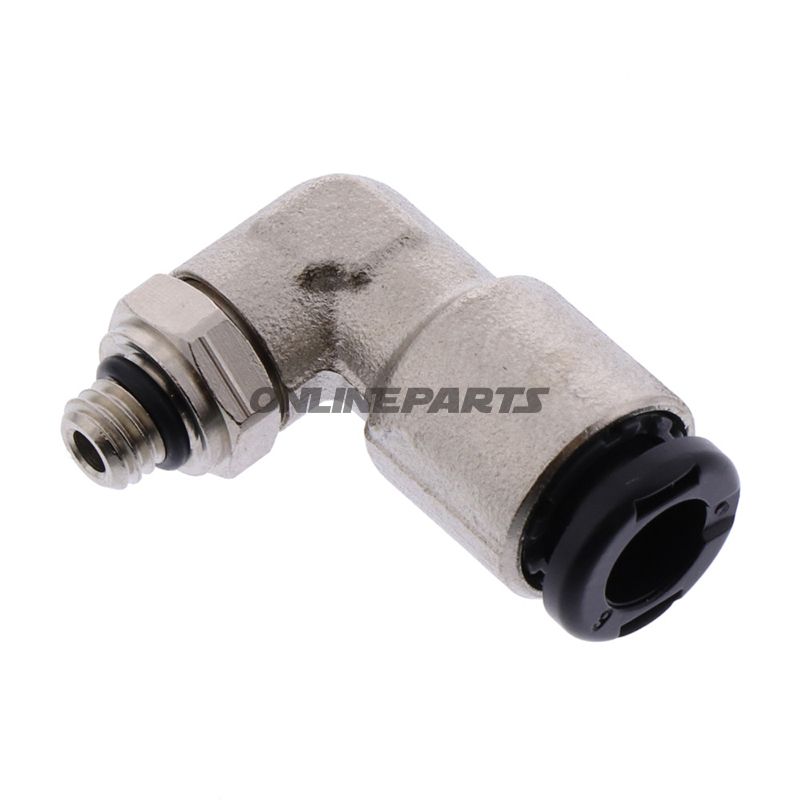 Winkelanschluss 6Mm M5fuer Klinkenzyl. Nussbaum