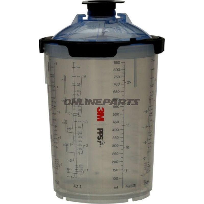 Pps Lackverarbeitung Kit 850Ml125u Filt Cont 50 Pcs 3M