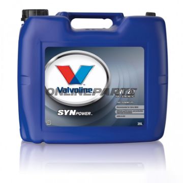Engine Oil 0W20 Fe 20L Valsynpower M Incl Ablassh