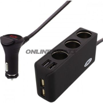 Socket 4Er + 4 Usb Jmp4x Usb 3X Steckdose