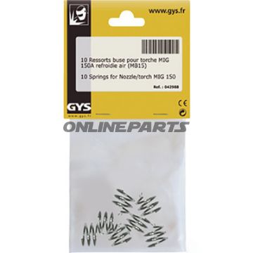 Retaining Spring Burnerinhalt 10 Stück