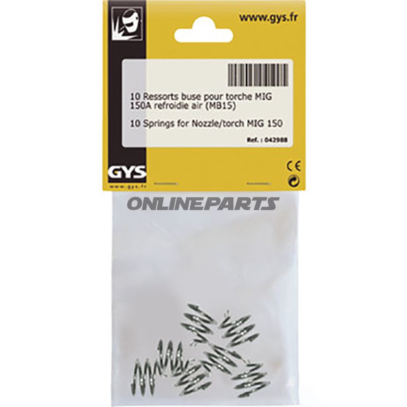 Retaining Spring Burnerinhalt 10 Stück