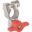 Battery Terminal Clamp Plus Fluegelmpol-Dm 17.5 Max 95 Mm² M8