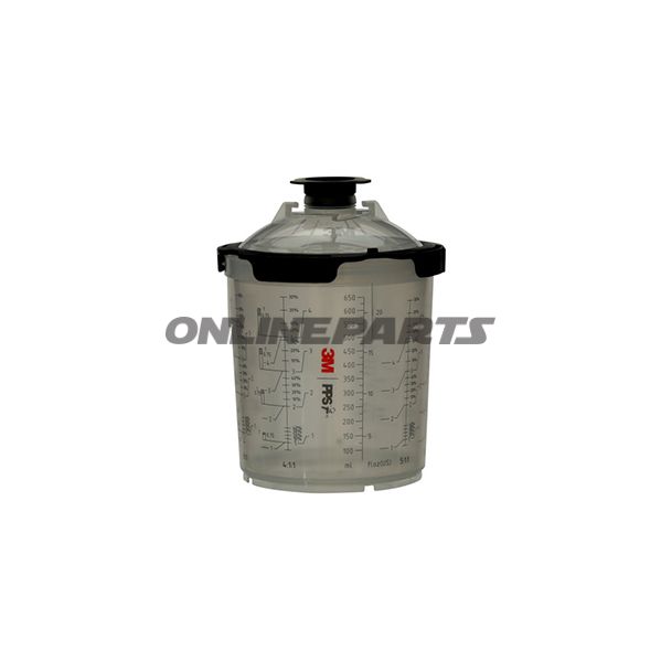 Pps Lackverarbeitung Kit 650Ml200u Cont 50 Pcs 3M