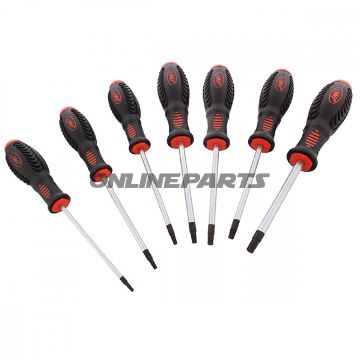 Screwdriver Kit Torx Jmp7 Peice T10-T40 Standard